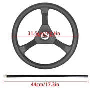 DURAFORCE Unused Boat Cable W/ Wheel Engine Turbine Rotary Steering System 10FT SS13710