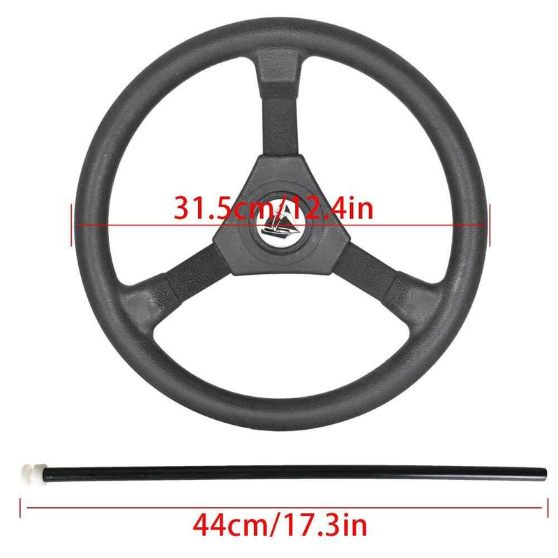 DURAFORCE Unused Boat Cable W/ Wheel Engine Turbine Rotary Steering System 10FT SS13710