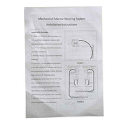 DURAFORCE Unused Boat Cable W/ Wheel Engine Turbine Rotary Steering System 10FT SS13710