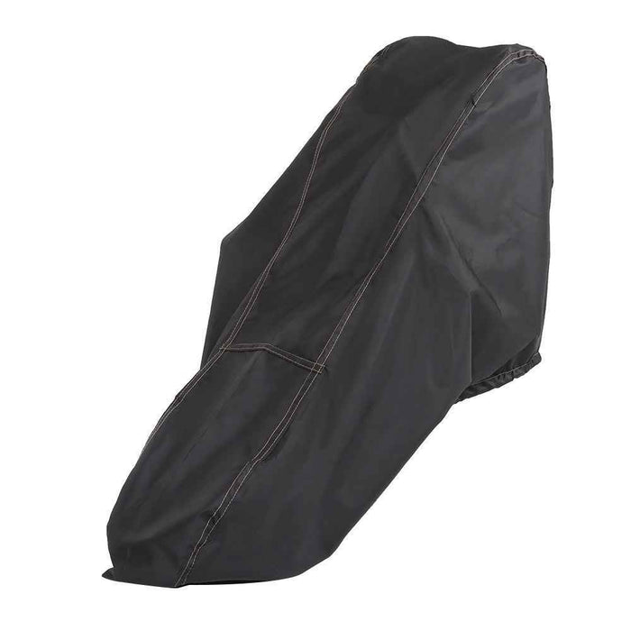 DURAFORCE 600D Black Boat Full Outboard Engine Cover Waterproof For 15-20HP Motor