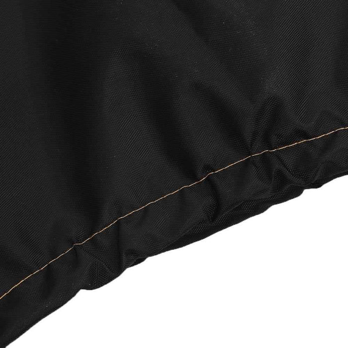 DURAFORCE 600D Black Boat Full Outboard Engine Cover Waterproof For 15-20HP Motor