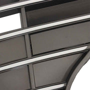 DURAFORCE Chrome Black Grill Complete For Hyundai Elantra 2019-20 Front Grille Fog Lights