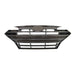 DURAFORCE Chrome Black Grill Complete For Hyundai Elantra 2019-20 Front Grille Fog Lights