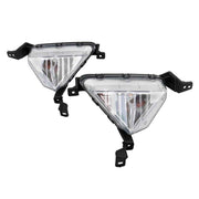 DURAFORCE Chrome Black Grill Complete For Hyundai Elantra 2019-20 Front Grille Fog Lights
