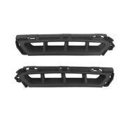 DURAFORCE Chrome Black Grill Complete For Hyundai Elantra 2019-20 Front Grille Fog Lights