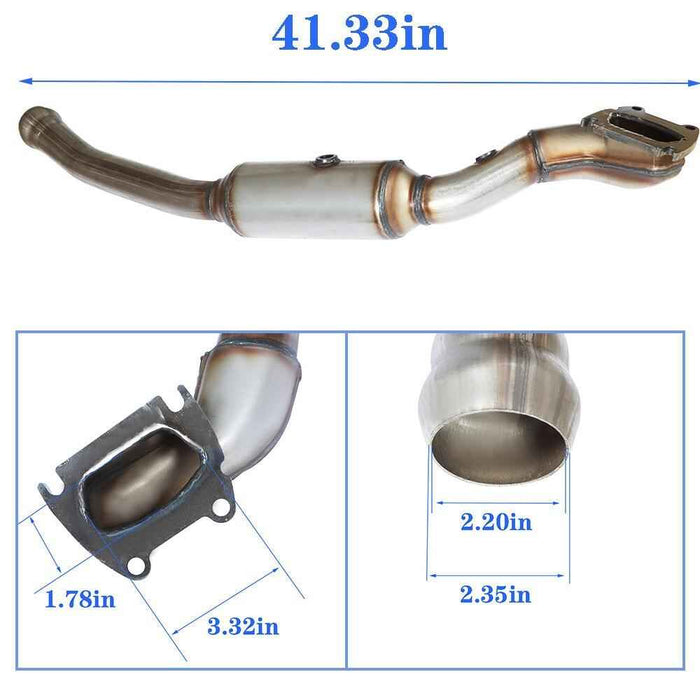 DURAFORCE For Jeep Grand Cherokee 3.6L 2011 2012 10H49723 Front Left Catalytic Converter