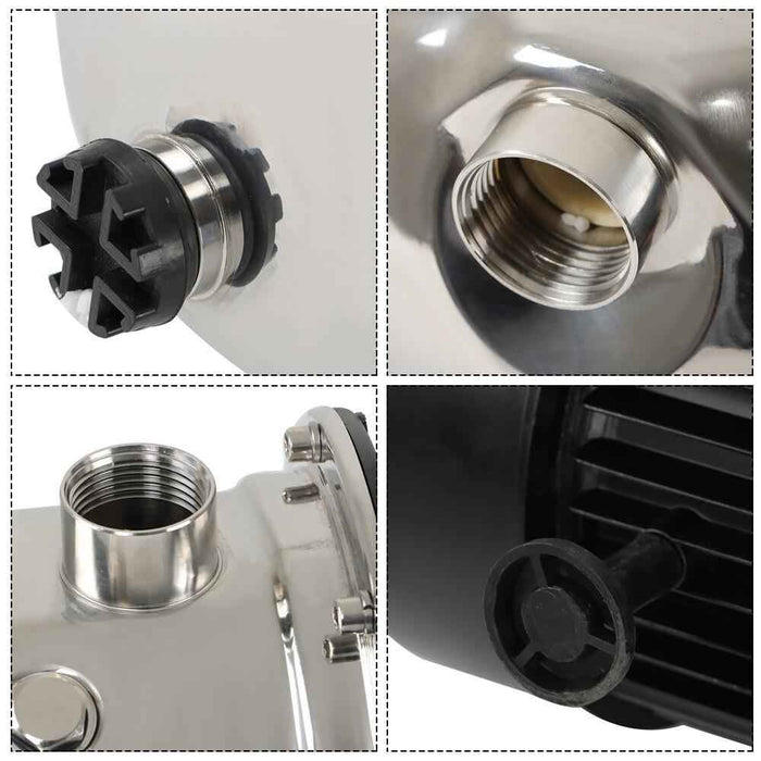 DURAFORCE 1.6 HP Shallow Well Jet Pump Heavy Duty Water Jet Pump 115V