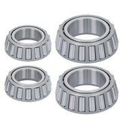 DURAFORCE 2PK Boat Trailer Galvanized Hubs 6 Lug 6 on 5.5" 15123×25580 Bearings For 6000Lb