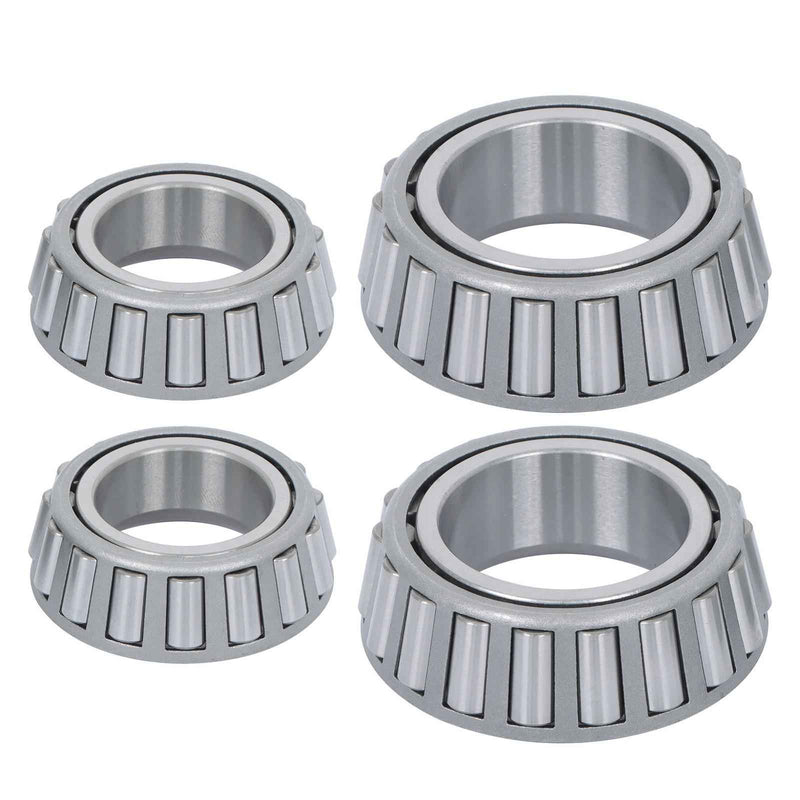 DURAFORCE 2PK Boat Trailer Galvanized Hubs 6 Lug 6 on 5.5" 15123×25580 Bearings For 6000Lb