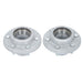 DURAFORCE 2PK Boat Trailer Galvanized Hubs 6 Lug 6 on 5.5" 15123×25580 Bearings For 6000Lb