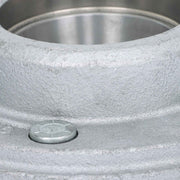 DURAFORCE 2PK Boat Trailer Galvanized Hubs 6 Lug 6 on 5.5" 15123×25580 Bearings For 6000Lb