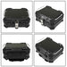 DURAFORCE Rear Top Case Luggage Tour Tail Tool Box Lock 22L Motorcycle Aluminum Trunk
