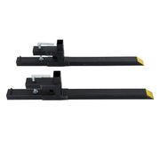 DURAFORCE Clamp on Pallet Forks 2000lbs Tractor Forks 43" Heavy Duty Bucket Forks