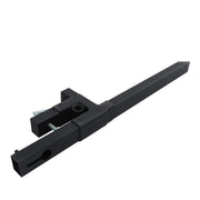 DURAFORCE Clamp on Pallet Forks 2000lbs Tractor Forks 43" Heavy Duty Bucket Forks