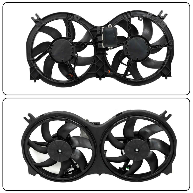DURAFORCE 621-586 For 13-18 Infiniti QX60 Radiator Cooling Fan Assembly w/ Control Module