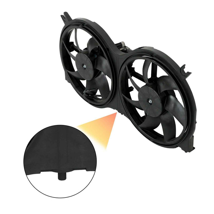 DURAFORCE 621-586 For 13-18 Infiniti QX60 Radiator Cooling Fan Assembly w/ Control Module