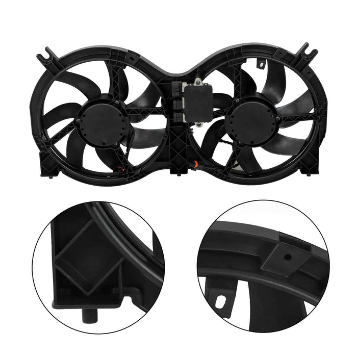 DURAFORCE 621-586 For 13-18 Infiniti QX60 Radiator Cooling Fan Assembly w/ Control Module