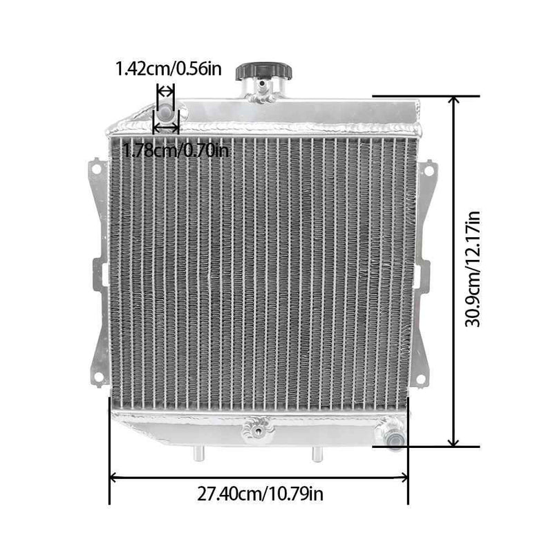 DURAFORCE Radiator For Honda TRX 420/500 Rancher 420 2007-2014 / Foreman 500 2012-2013