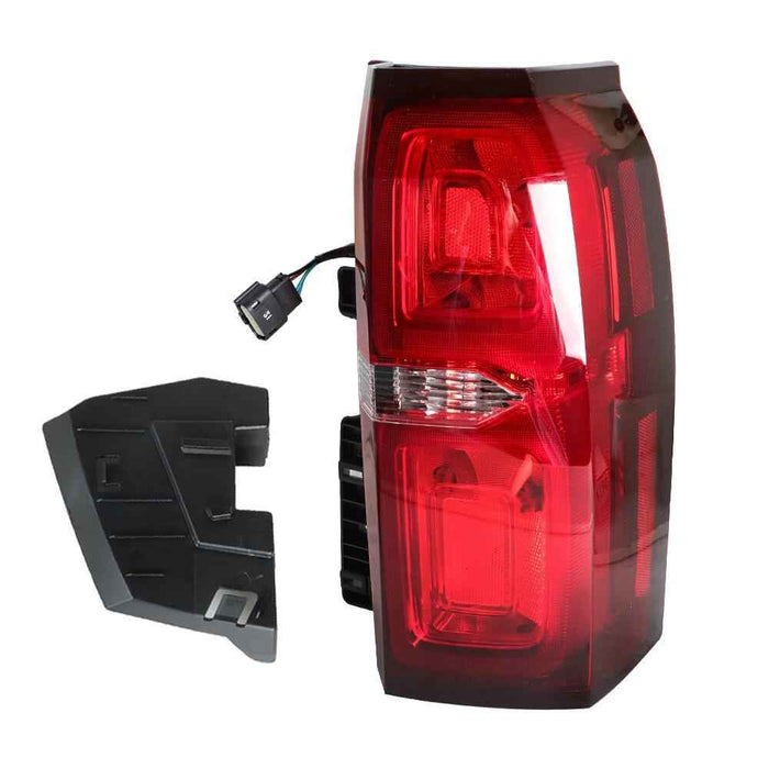 DURAFORCE Pair Red Tail Lights Lamps For 2015-2020 Chevrolet Tahoe Suburban Rear Halogen
