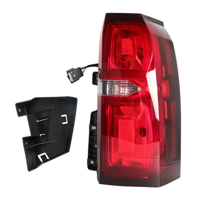 DURAFORCE Pair Red Tail Lights Lamps For 2015-2020 Chevrolet Tahoe Suburban Rear Halogen