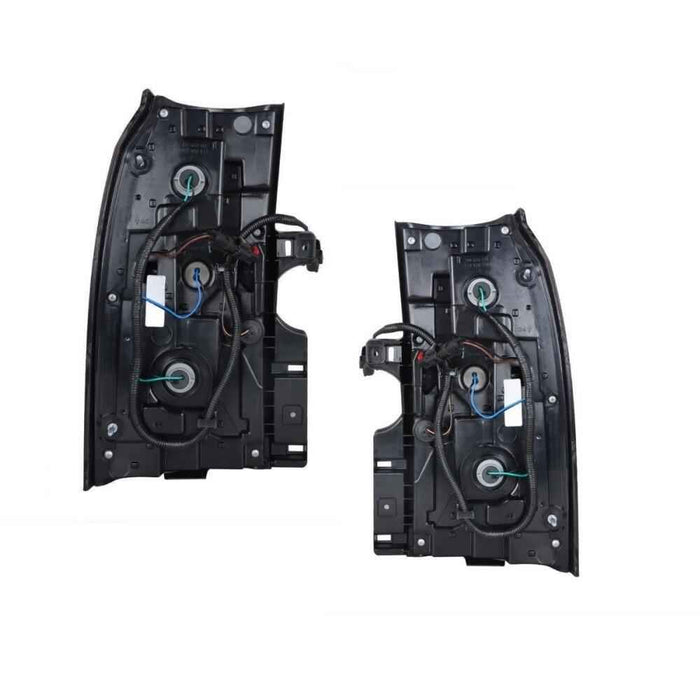 DURAFORCE Pair Red Tail Lights Lamps For 2015-2020 Chevrolet Tahoe Suburban Rear Halogen