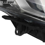 DURAFORCE Halogen Headlight For 2020 2021 2022 Nissan Sentra S/SV Left Side Black Housing