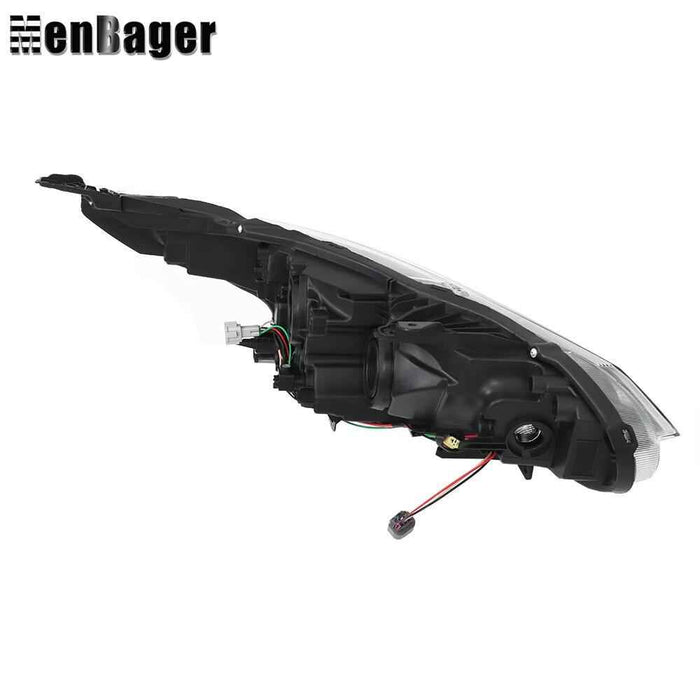 DURAFORCE Halogen Headlight For 2020 2021 2022 Nissan Sentra S/SV Left Side Black Housing