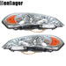 DURAFORCE Halogen Headlights For 2006-09 10 11 12 13 Chevy Impala/2014-2016 Impala Limited
