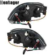 DURAFORCE Halogen Headlights For 2006-09 10 11 12 13 Chevy Impala/2014-2016 Impala Limited