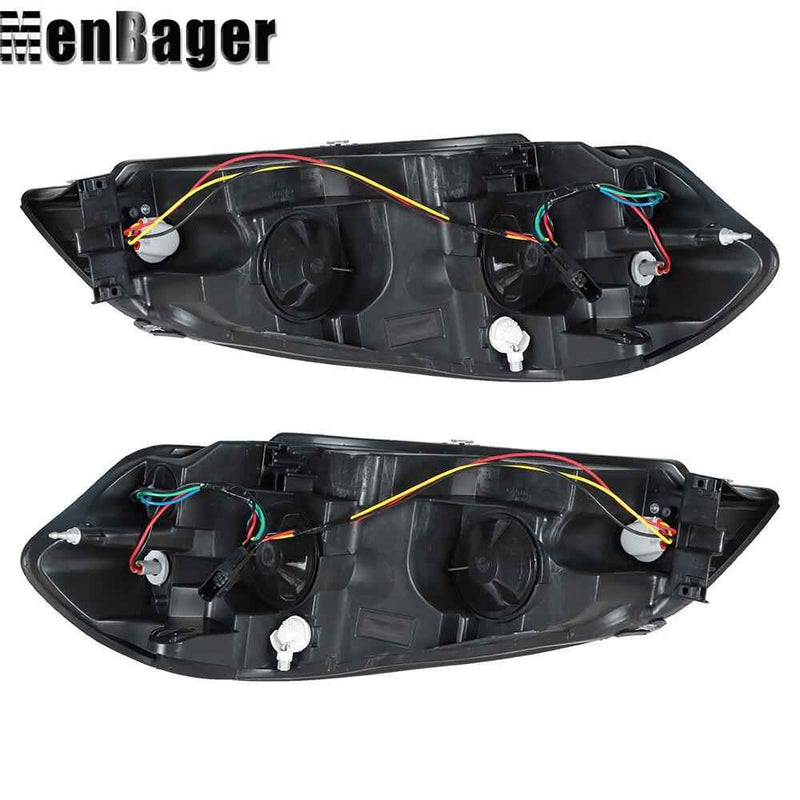 DURAFORCE Halogen Headlights For 2006-09 10 11 12 13 Chevy Impala/2014-2016 Impala Limited