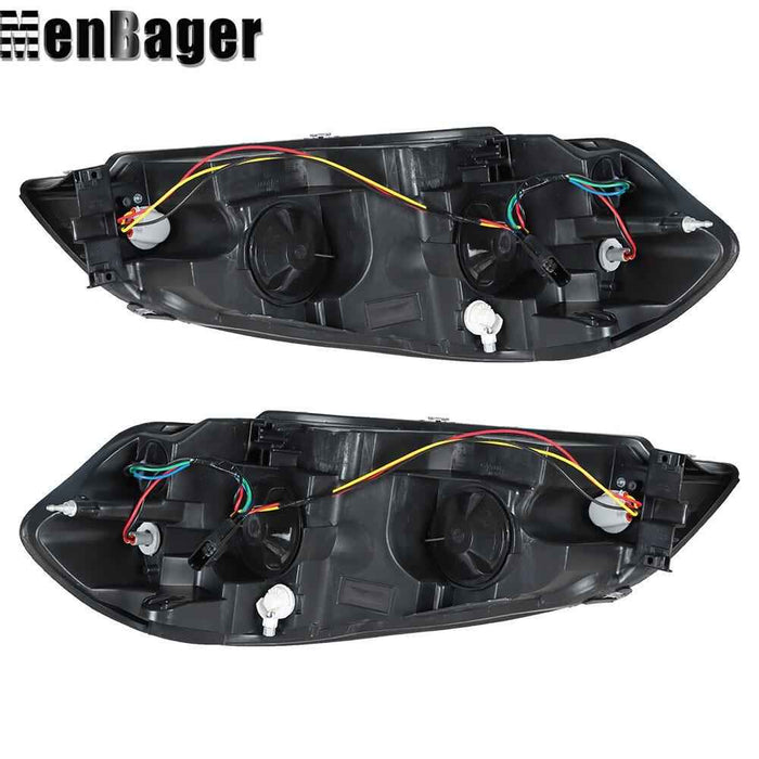 DURAFORCE Halogen Headlights For 2006-09 10 11 12 13 Chevy Impala/2014-2016 Impala Limited