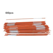 DURAFORCE Driveway Markers with Reflective Tape Snow Stakes 100Pcs 48in-5/16"