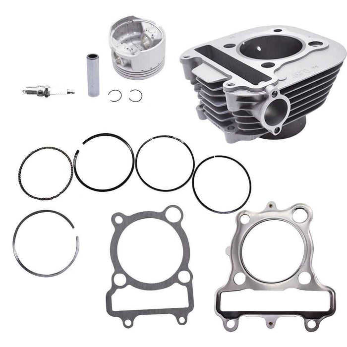 DURAFORCE Cylinder Piston Gasket Kit For Yamaha Moto-4 225 YTM225 1986-1988