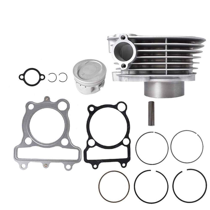 DURAFORCE Cylinder Piston Gasket Top End Kit For 1989-1991 Yamaha YFM250 Engine ATV