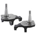 DURAFORCE 1Pair For 1966-77 VW BUG 2-1/2" Drop Spindles 22-2859 Ball Joint w/ Drum Brakes