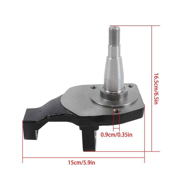 DURAFORCE 1Pair For 1966-77 VW BUG 2-1/2" Drop Spindles 22-2859 Ball Joint w/ Drum Brakes