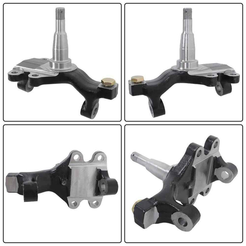 DURAFORCE Fit For 1964-1972 Chevrolet Chevelle Oldsmobile Cutlass Pair 2" Drop Spindles
