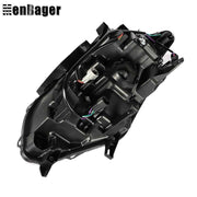 DURAFORCE Headlight For 2014 2015 2016 Nissan Rogue Halogen Headlamp Driver Side Chrome
