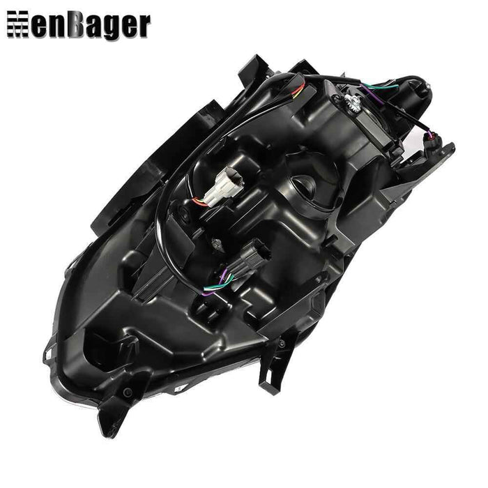 DURAFORCE Headlight For 2014 2015 2016 Nissan Rogue Halogen Headlamp Driver Side Chrome