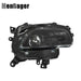 DURAFORCE Headlight Black For 2014-2017-2018 Jeep Cherokee Passenger Side Halogen Headlamp