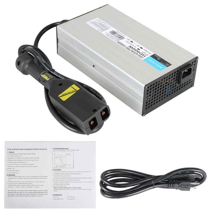 DURAFORCE Battery Charger For Golf EZGO TXT Cart Charger The Boxer Plug 36V 18A