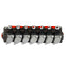 DURAFORCE 7 Spool 13Gpm Hydraulic Directional Control Valve Double Acting SAE