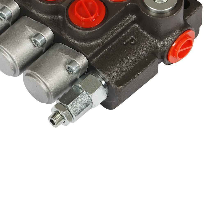 DURAFORCE 7 Spool 13Gpm Hydraulic Directional Control Valve Double Acting SAE