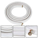 DURAFORCE Install Kit White For Mini Split Heat Pump Systems 16FT 3/8" - 5/8" Dia.