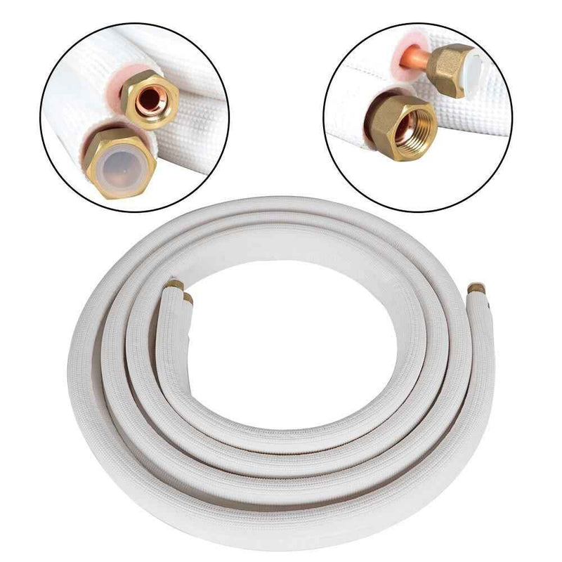 DURAFORCE Install Kit White For Mini Split Heat Pump Systems 16FT 3/8" - 5/8" Dia.