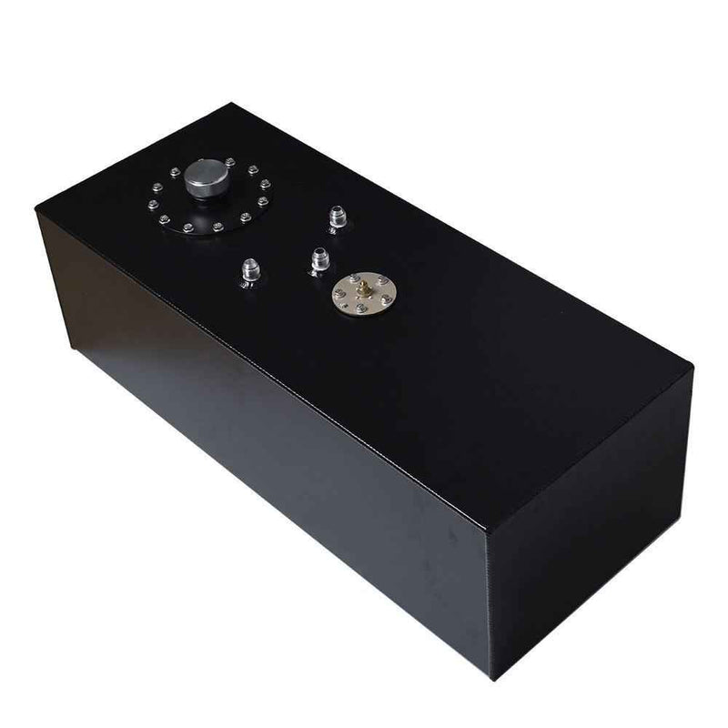 DURAFORCE 15 Gallon 60L Top-feed Race Drift Fuel Cell Tank W/ Cap & Level Sender
