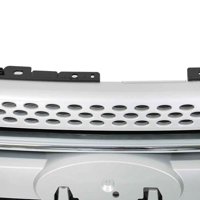 DURAFORCE For Ford Explorer 2011-2015 Front Upper&Lower Grille Silver Grill Set Painted