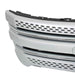 DURAFORCE For Ford Explorer 2011-2015 Front Upper&Lower Grille Silver Grill Set Painted
