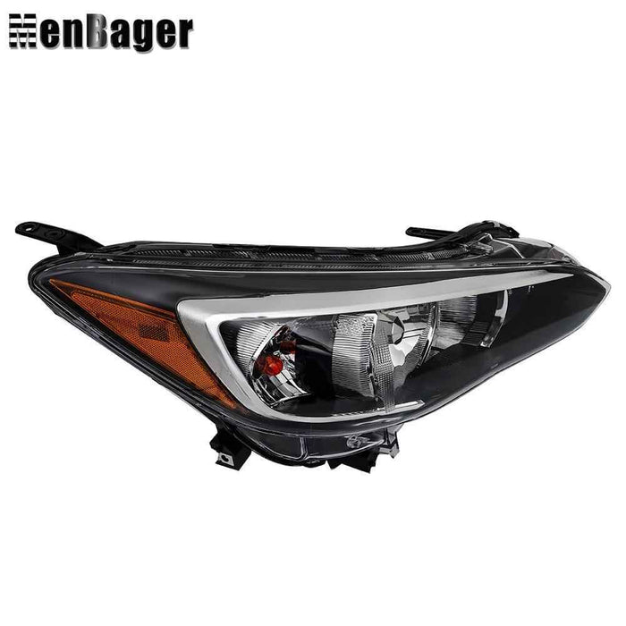DURAFORCE For 2017-22 Subaru Impreza/18-23 Crosstrek Halogen Headlight RH Headlamp Chrome