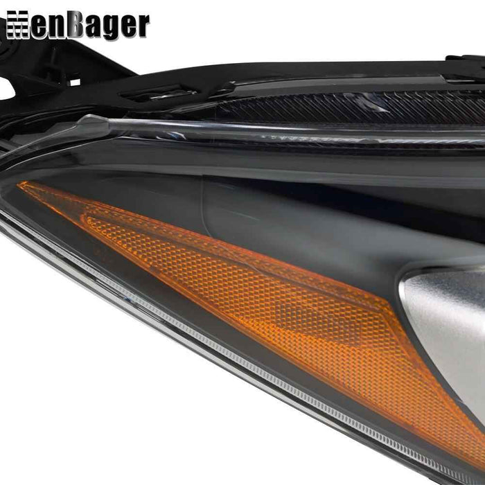 DURAFORCE For 2017-22 Subaru Impreza/18-23 Crosstrek Halogen Headlight RH Headlamp Chrome